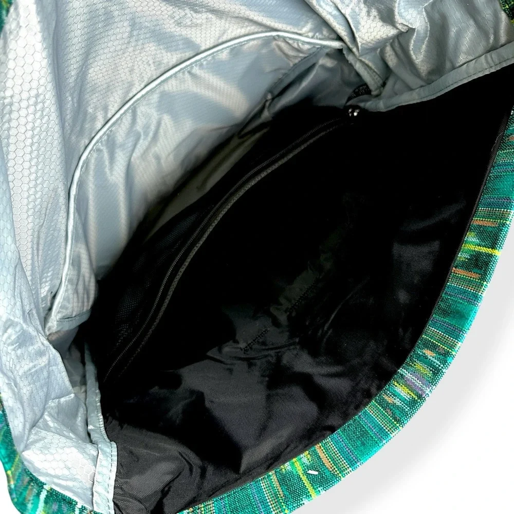 NEW ETHNOTEK Cyclo Foldover Laptop Sling Messenger Bag‎ Work Guatemala 4 Padded